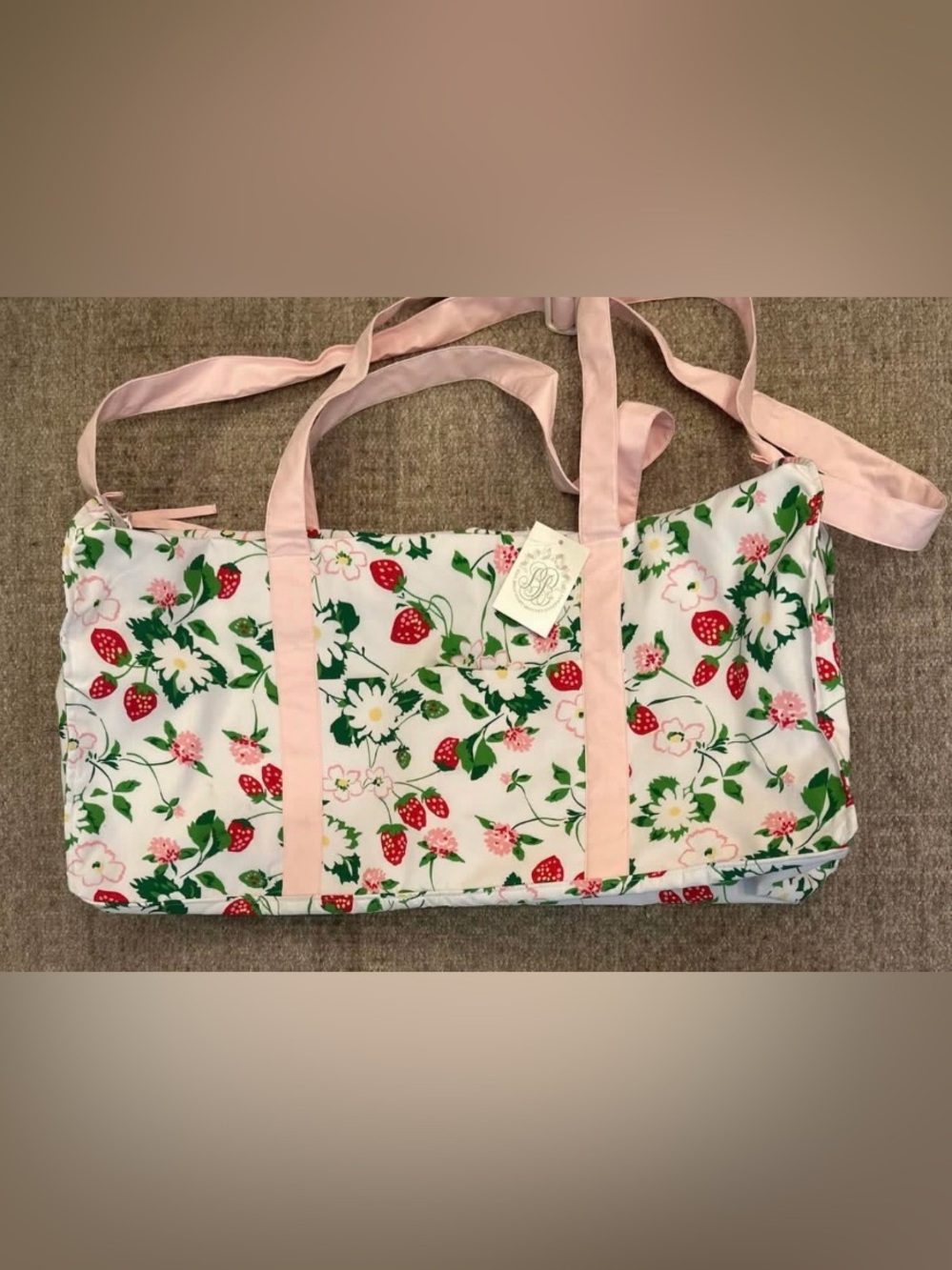 NWT TBBC Beaufort Bonnet Company Greenwich Garden Long Weekender Tote